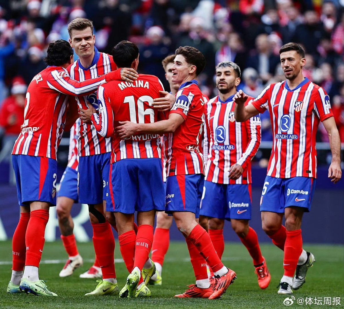 马竞主场告捷，领先积分榜第二名分